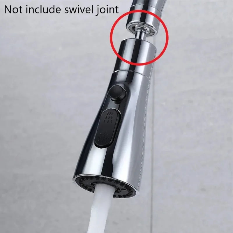 3 in 1 Kitchen Pull Out Faucet Sprayer Nozzle