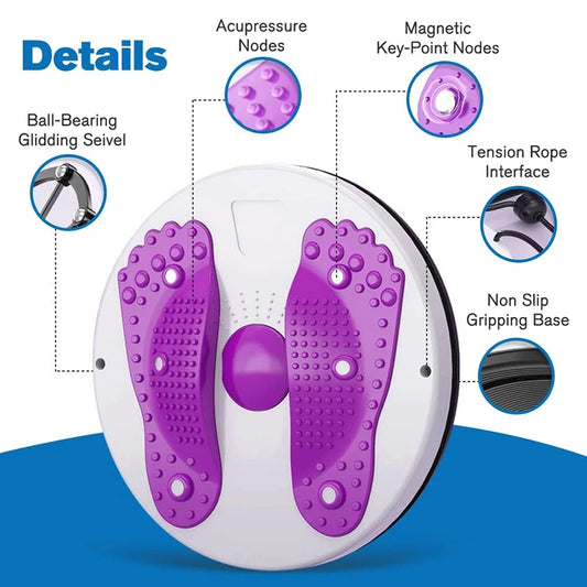 Exercise Waist Twisting Disc Foot Massage Waist Torsion Disc Fitness Equipment