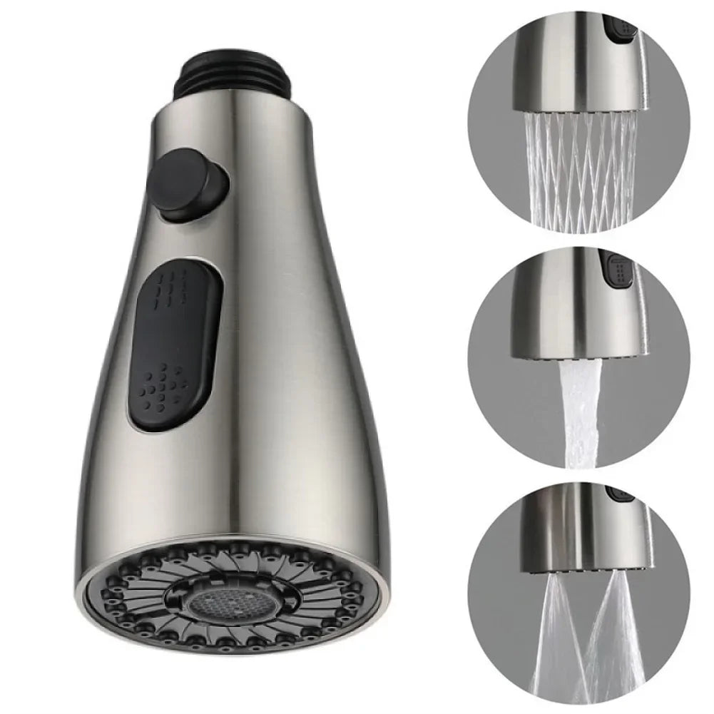 3 in 1 Kitchen Pull Out Faucet Sprayer Nozzle