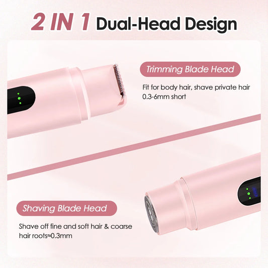 2 In 1  Electric Shaver For Women Wet & Dry